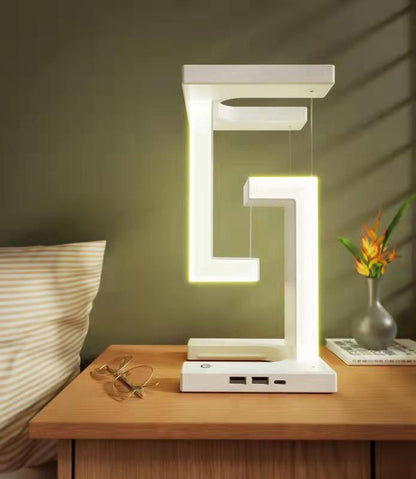 Levitating Mobile Device Charging Fixture: Illuminate and Charge with Style!