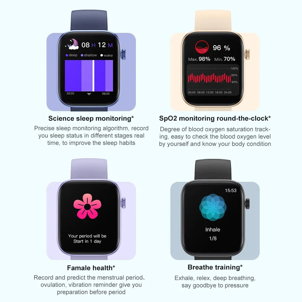 CoLMi P71 Smartwatch: Stay Connected, Stay Healthy