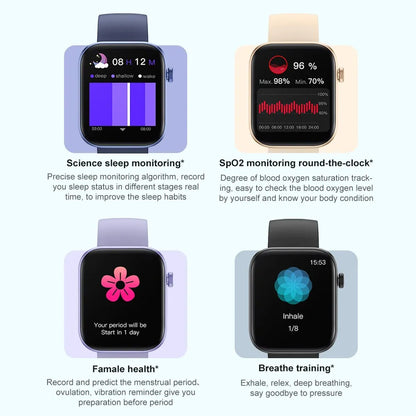 CoLMi P71 Smartwatch: Stay Connected, Stay Healthy