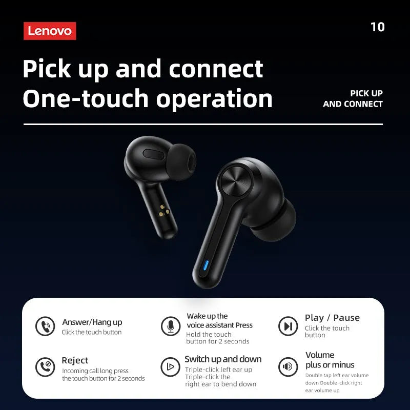 Lenovo LP3 Pro: ยกระดับประสบการณ์เสียงของคุณด้วย TWS Bluetooth 5.0 การเล่นเกมที่ดื่มด่ำ และการเล่นเพลง Hi-Fi!