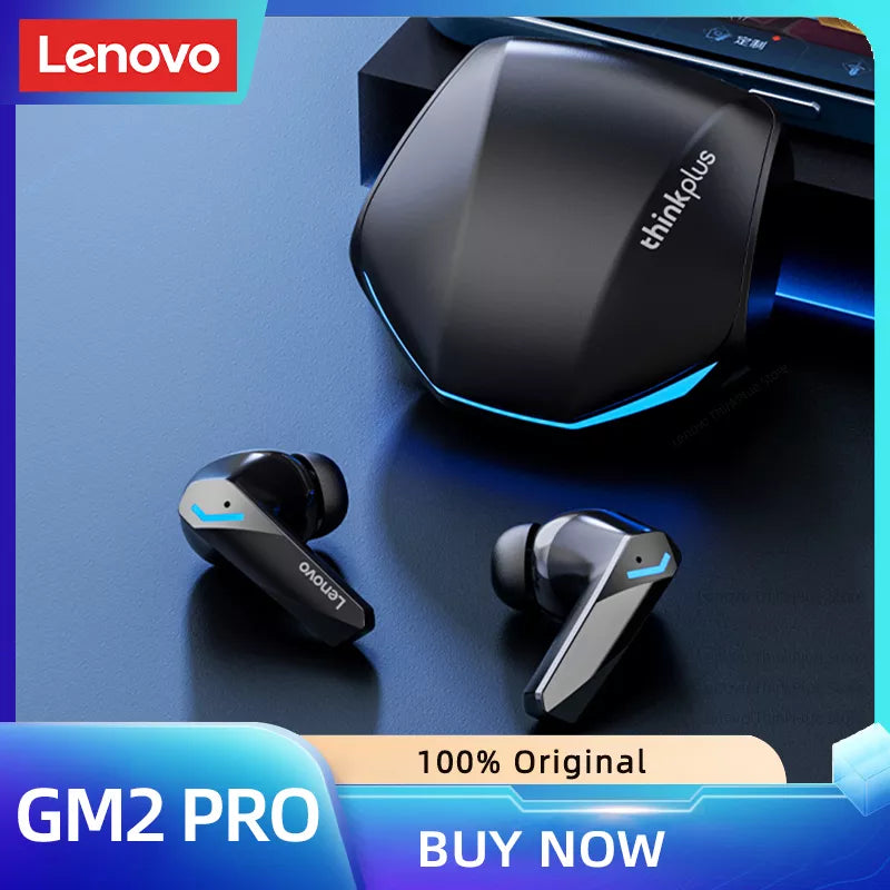 Lenovo GM2 Pro 5.3 - สุดยอดหูฟังไร้สายสำหรับการโทร HD ที่มีความหน่วงต่ำและการเล่นเกมสองโหมด!"